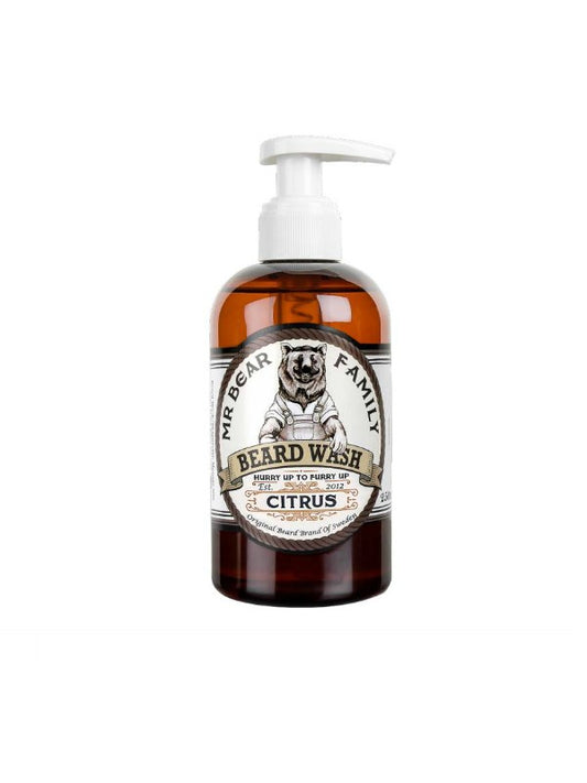 Mr Bear Sapone da Barba Citrus - Beard wash - mike-barbershop